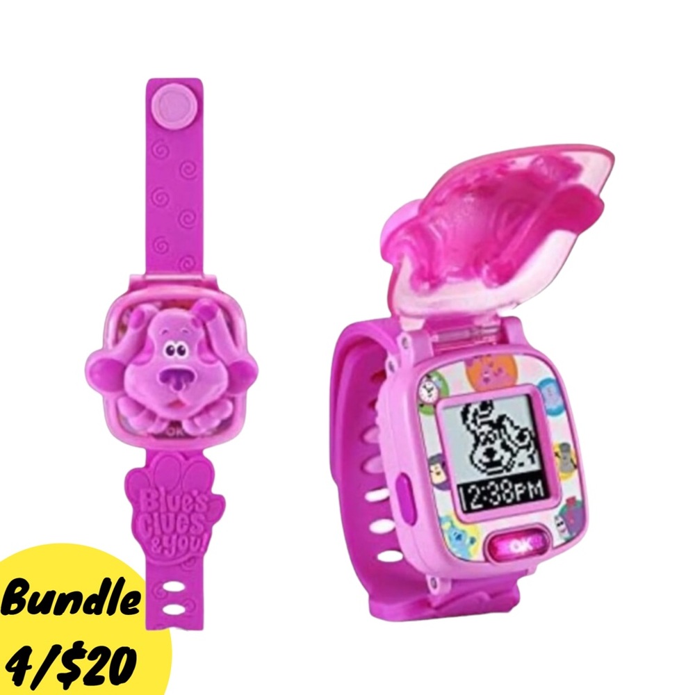 4/$20 Leap Frog / blues clues watch.